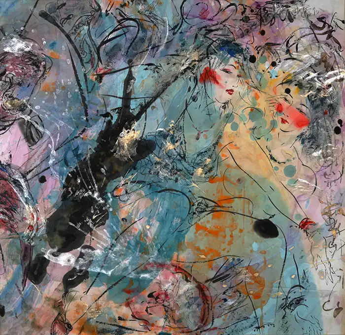 掩帶映 Hidden, Yet Glowing by 周于棟